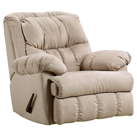 Casual Rocker Recliner for Family Rooms and Living Rooms